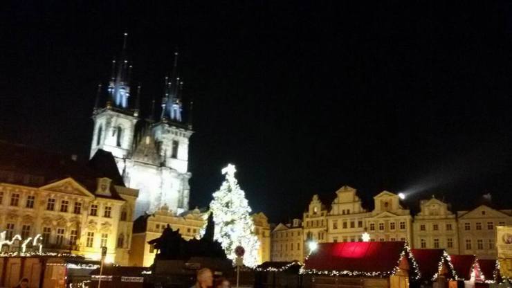 Old Town Square and Christmas markets. Prague is an idyllic Christmas minibreak