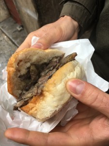 Sicilian street food, Pani Ca' Meusa