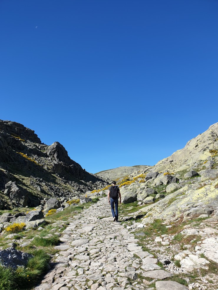 Roman road from la Plataforma